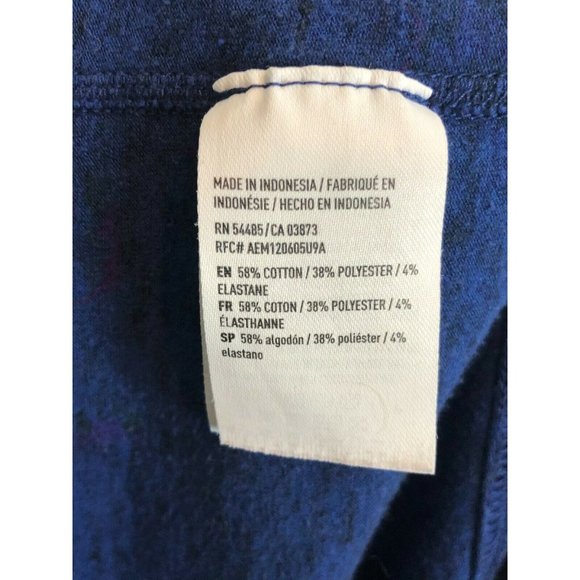 American Eagle AE Active Flex Men Small Long Sleeve Crew Tee Shirt T-Shirt Y2K - Picture 5 of 6